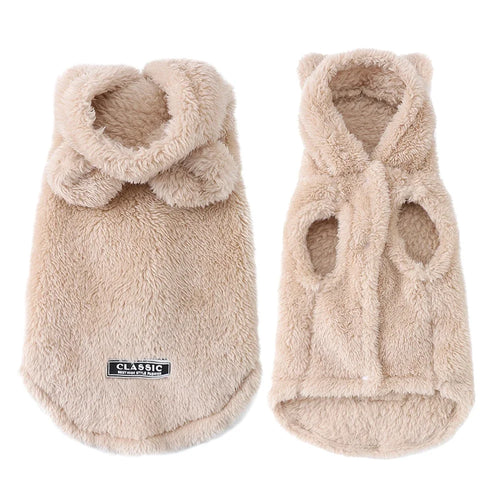 The Teddy Hoodie in Teddy Beige