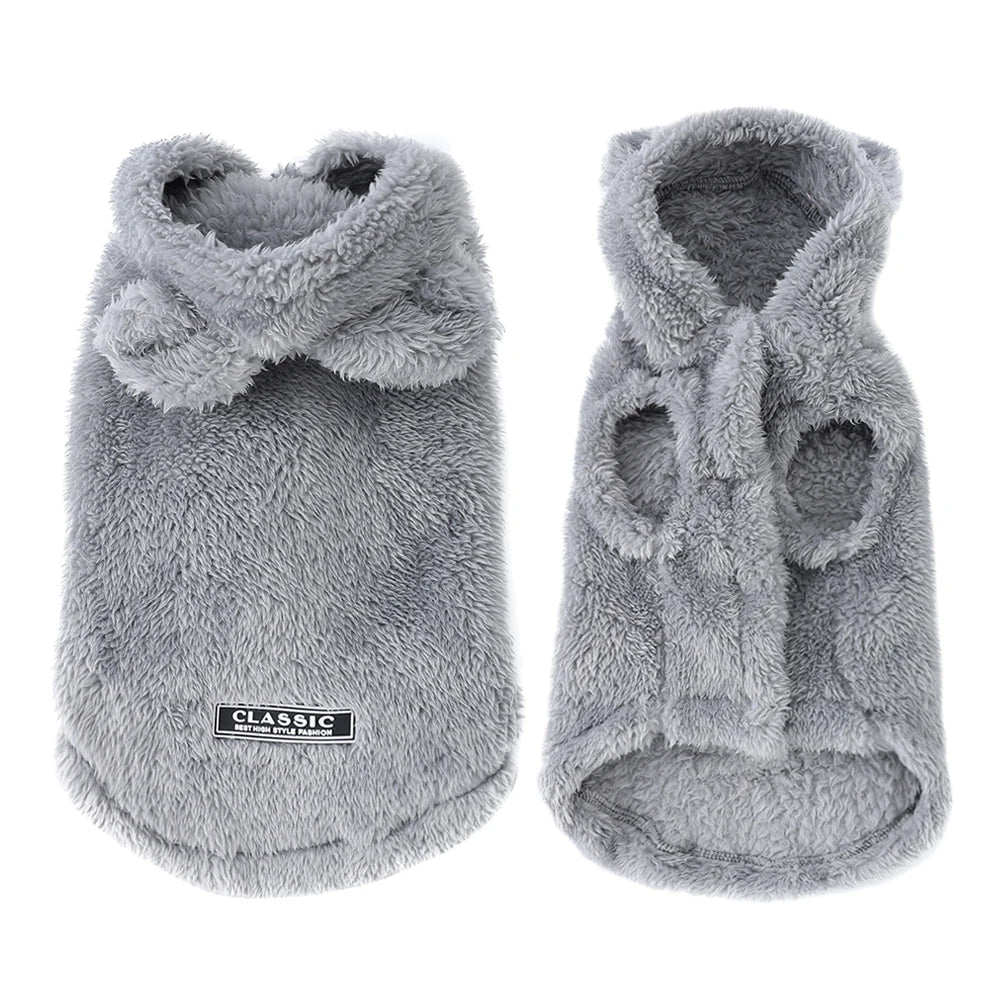 The Teddy Hoodie in Cloud Grey